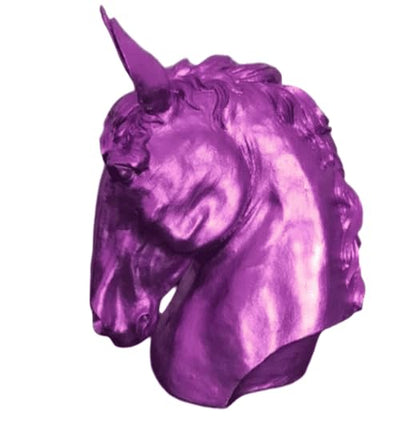 Handmade Horse Head Statue, Elegant Horse Figurine, Horse Head Statue, Horse Sculpture Art, Polyester Horse Statue, Elegant Horse Decor