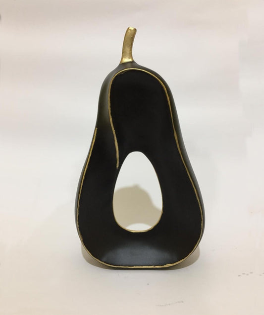 Modern Abstract Pear Statue, Pear Decor Statue, Minimalist Pear Statue, Abstract Fruit Statue, Abstract Pear Shape for Decor, Pear Sculpture