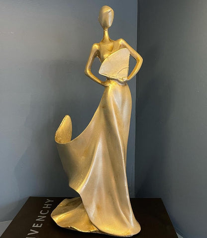 Elegant Woman Wine Rack Sculpture, Lady Wine Holder Statue, Woman Wine Rack, Modern Woman Sculpture Wine Rack, Artistic Bar Decor