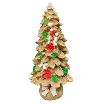 Mini & Large Christmas Tree Figurine, Christmas Tree Decor, Seasonal Tree Figurine, Christmas Decor Gift, Holiday Tree Decor, Christmas Tree Sculpture