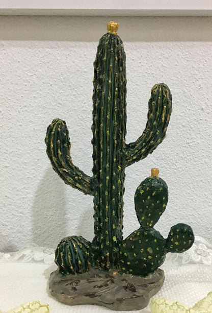 Decorative Cactus Statue, Polyester Cactus Decor, Cactus Statue, Cactus Home Decor, Artificial Cactus Art, Cactus Table Decor, Cactus Decor