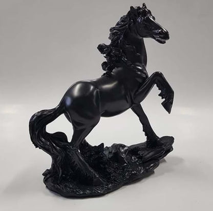 Handcrafted Horse Statue, Modern Animal Statue, Polyester Horse Art, Modern Horse Decor, Horse Lover Decor, Horse Sculpture, Horse Statue