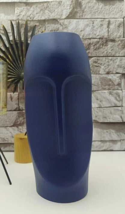 Modern Abstract Face Vase, Face Minimalist Vase, Abstract Face Vase, Face Shaped Planter, Abstract Head Vase, Face Vase, Face Planter Vase