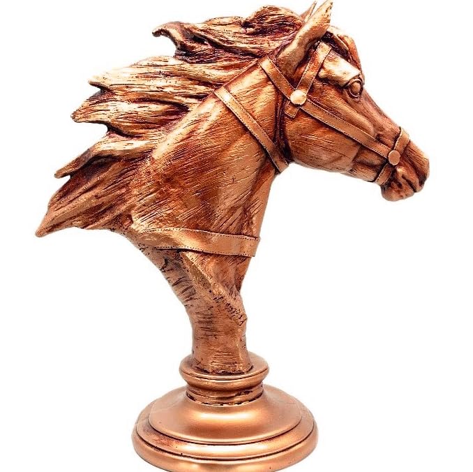 Elegant Horse Head Sculpture for Home Decor, Decorative Horse Figurine, Horse Head Decor, Unique Horse Statue, Horse Lover Gift Idea