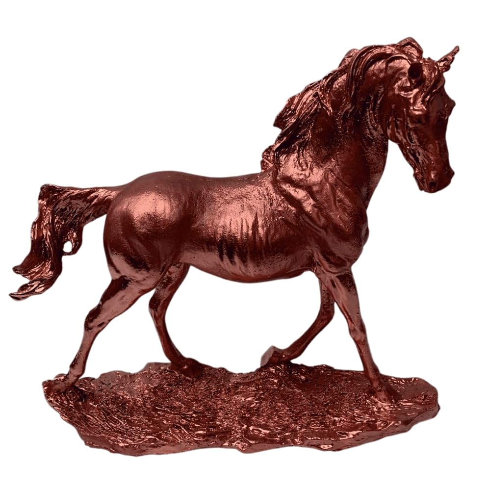 Handcrafted Horse Statue, Equestrian Art Sculpture, Luxury Horse Decor Figurine, Horse Ornament Collectible, Horse Sculpture, Horse Decor