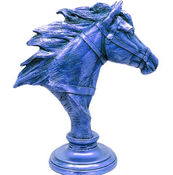 Elegant Horse Head Sculpture for Home Decor, Decorative Horse Figurine, Horse Head Decor, Unique Horse Statue, Horse Lover Gift Idea