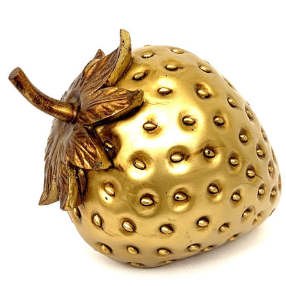 Grande scultura decorativa a forma di fragola, decorazione a forma di fragola, statua a forma di fragola, decorazione unica a tema frutta, scultura a forma di fragola, decorazione a tema frutta, scultura a tema frutta, oggetti a forma di fragola