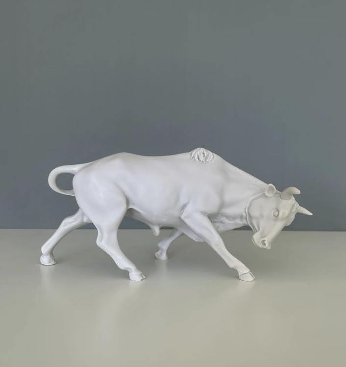 Bull Figurine, Bull Decor Statue, Elegant Bull Sculpture, Modern Bull Bust, Modern Bull Sculpture, Bull Lover Gift, Bull Sculpture, Modern Bull Statue, Bull Statue, Modern Bull Decor