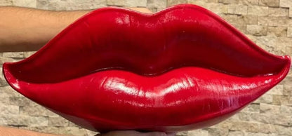 3D Large Lips Sculpture for Wall Decor, Kiss-shaped Wall Art, Modern Lips Wall Art, Lips Wall Decor, Kiss Wall Decor, 3D Large Lips Wall Decor,