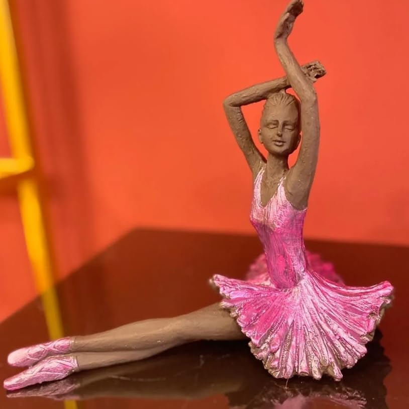 Handcrafted Ballet Dancer Statue, Ballerina Sculpture, Ballet Dancer Tabletop Decoration, Decorative Ballerina Figurine Gift, Ballet Decor, Ballerina Decor, Ballerina Statue