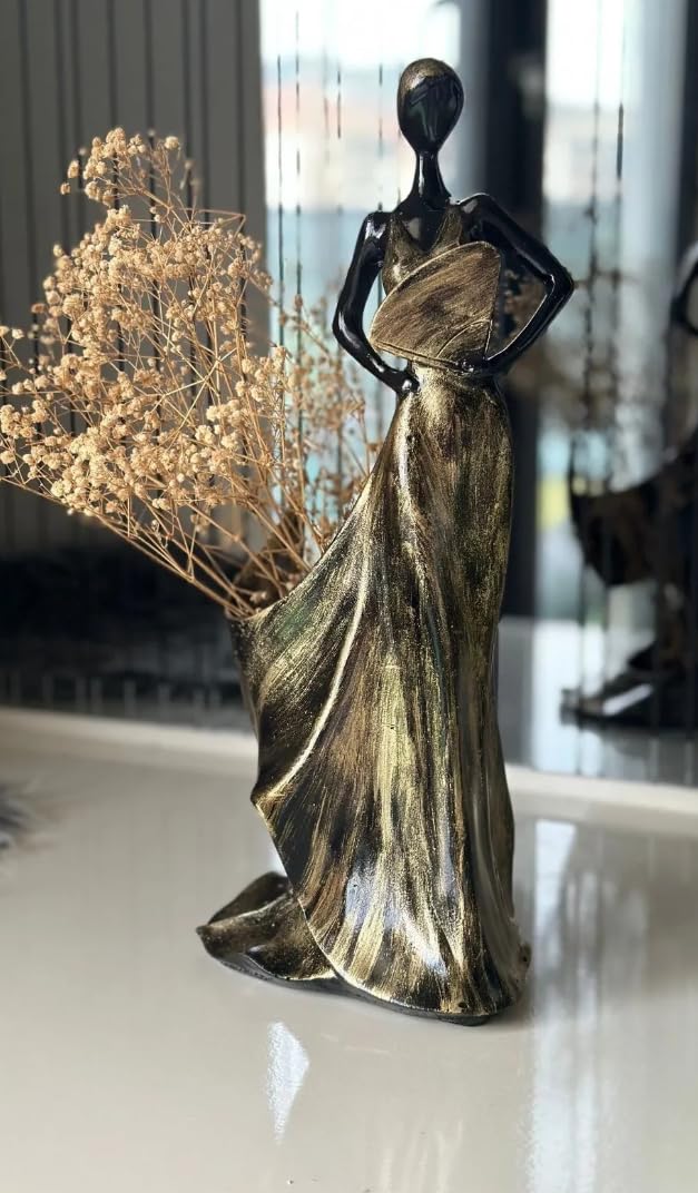 Elegant Woman Wine Rack Sculpture, Lady Wine Holder Statue, Woman Wine Rack, Modern Woman Sculpture Wine Rack, Artistic Bar Decor