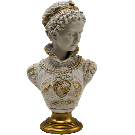 Marie Antoinette Statue, Marie Antoinette Skulptur, Marie Antoinette Dekor, Marie Antoinette Objekte, Renaissance Dekor, Lady Büste Statue, Lady Büste Dekor