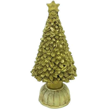 Mini Christmas Tree Decor, Christmas Tree Ornament, Seasonal Tree Figurine, Christmas Decor Gift, Holiday Tree Decor, Christmas Tree Decor, Christmas Tree Sculpture