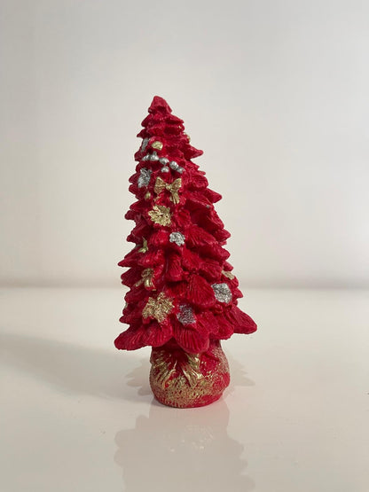 Mini & Large Christmas Tree Figurine, Christmas Tree Decor, Seasonal Tree Figurine, Christmas Decor Gift, Holiday Tree Decor, Christmas Tree Sculpture