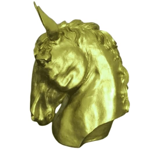 Handmade Horse Head Statue, Elegant Horse Figurine, Horse Head Statue, Horse Sculpture Art, Polyester Horse Statue, Elegant Horse Decor