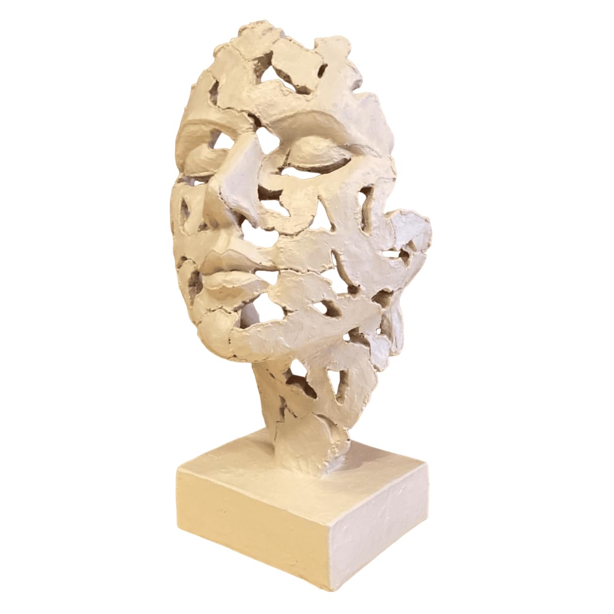 Female Face Sculpture, Abstract Face Decor, Handmade Face Statue, Artistic Face Bust, Abstract Head Statue, Face Statue, Face Decor, Face Figurine, Face Objects, Abstract Face Statue