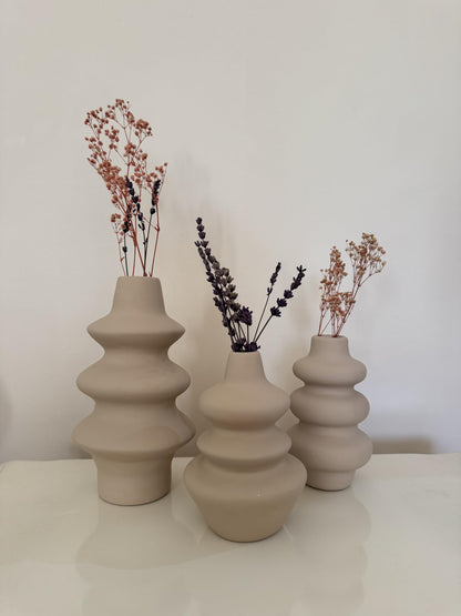 Minimal Ceramic Bubble Vase, Nordic Bubble Swirl Vase, Flower Pot, Dried Flower Vase, Nordic Vase, Wave Ceramic Vase, Decorative Vase, Bubble Vase, Ceramic Bubble Vase, Flower Vase