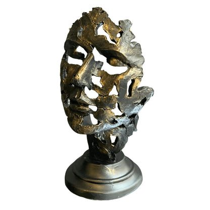 Female Face Sculpture, Abstract Face Decor, Handmade Face Statue, Artistic Face Bust, Abstract Head Statue, Face Statue, Face Decor, Face Figurine, Face Objects, Abstract Face Statue