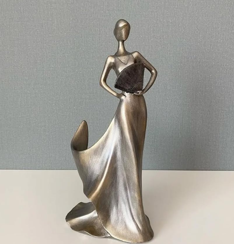 Elegant Woman Wine Rack Sculpture, Lady Wine Holder Statue, Woman Wine Rack, Modern Woman Sculpture Wine Rack, Artistic Bar Decor