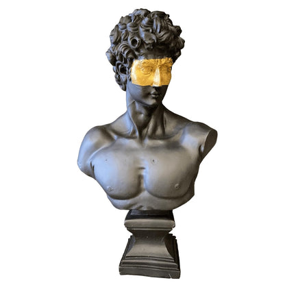 David Bust Decorative Sculpture, Greek Statue Decor, Abstract Classical Bust Statue, Modern Art Sculpture, David Bust, David Sculpture, David Bust Decor, David Decor, David Statue