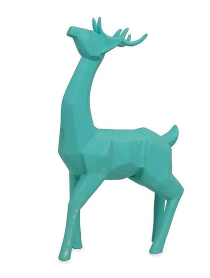 Modern Cubic Deer Statue, Geometric Deer Sculpture, Cubic Deer Statue, Cubic Deer Sculpture, Geometric Reindeer Decor, Cubic Reindeer Statue