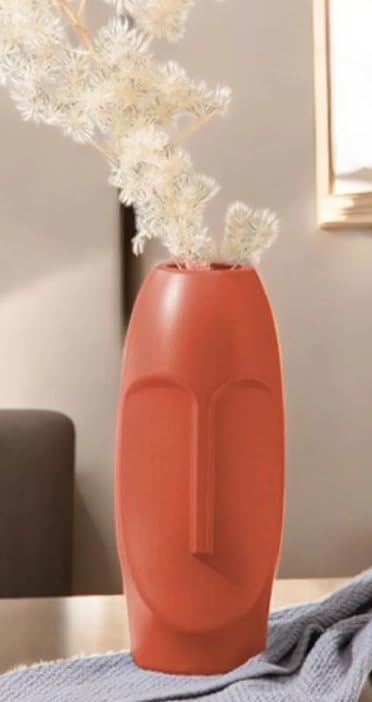 Modern Abstract Face Vase, Face Minimalist Vase, Abstract Face Vase, Face Shaped Planter, Abstract Head Vase, Face Vase, Face Planter Vase