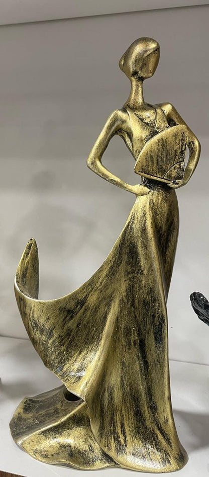 Elegant Woman Wine Rack Sculpture, Lady Wine Holder Statue, Woman Wine Rack, Modern Woman Sculpture Wine Rack, Artistic Bar Decor