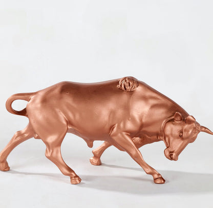 Bull Figurine, Bull Decor Statue, Elegant Bull Sculpture, Modern Bull Bust, Modern Bull Sculpture, Bull Lover Gift, Bull Sculpture, Modern Bull Statue, Bull Statue, Modern Bull Decor