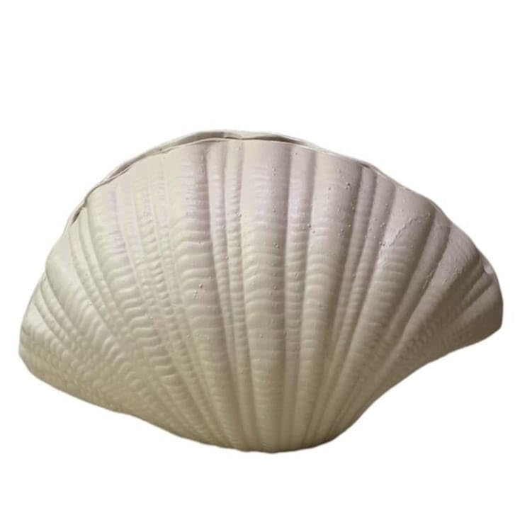 Ceramic Seashell Decorative Bowl, Coastal Shell Accent Piece, Modern Ocean-Inspired Home Decor, Ceramic Seashell Bowl, Coastal Ceramic Decor, Coastal Decor