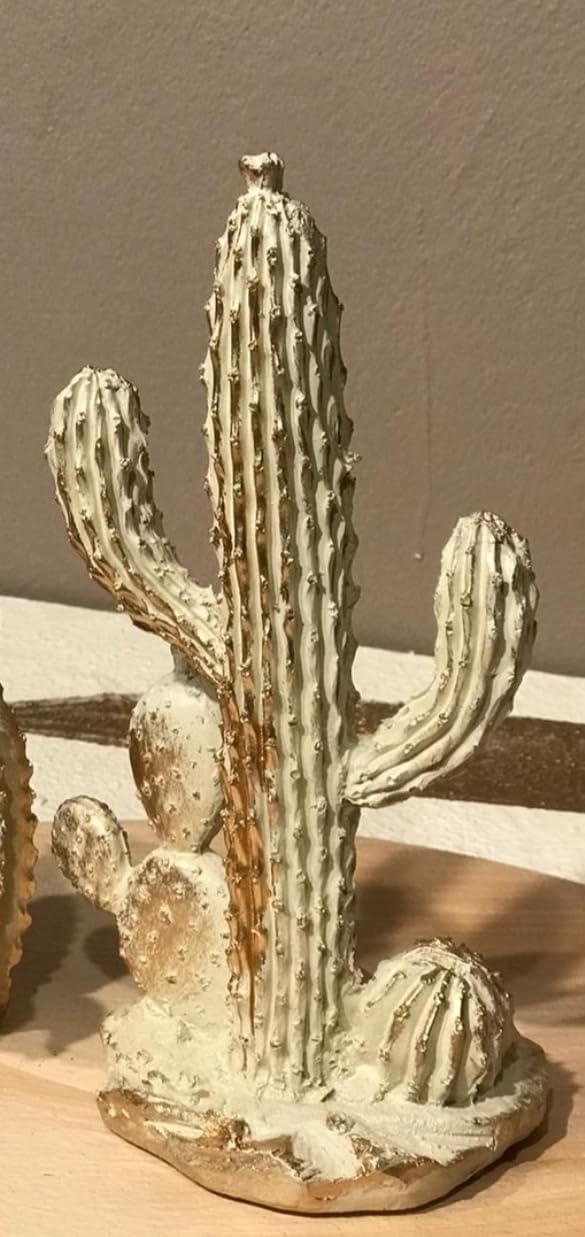 Decorative Cactus Statue, Polyester Cactus Decor, Cactus Statue, Cactus Home Decor, Artificial Cactus Art, Cactus Table Decor, Cactus Decor