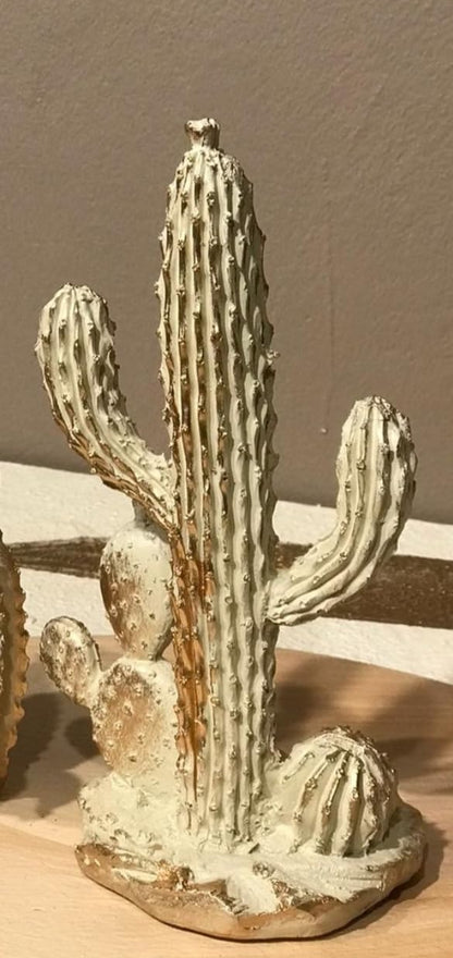 Decorative Cactus Statue, Polyester Cactus Decor, Cactus Statue, Cactus Home Decor, Artificial Cactus Art, Cactus Table Decor, Cactus Decor