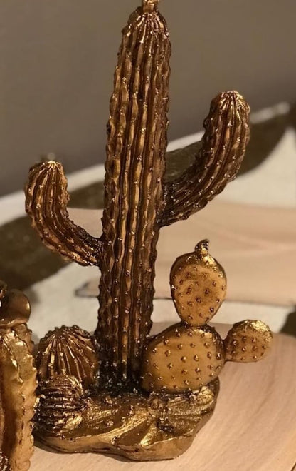 Decorative Cactus Statue, Polyester Cactus Decor, Cactus Statue, Cactus Home Decor, Artificial Cactus Art, Cactus Table Decor, Cactus Decor