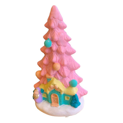 Christmas Tree Figurine, Christmas Tree Decor, Seasonal Tree Figurine, Christmas Decor Gift, Holiday Tree Decor, Christmas Tree Sculpture, Christmas Tree Figurine, Christmas Tree Statue