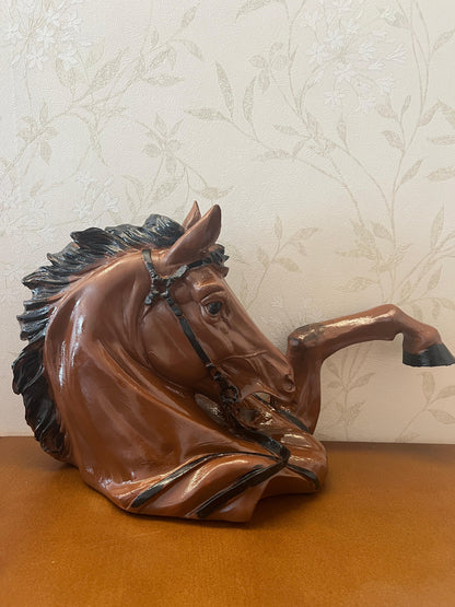 Horse Head Wall Sculpture, Horse Head Wall Decor , Equestrian Wall Decor, Gift For Horse Lovers, Horse Wall Sculpture, Horse Wall Decor