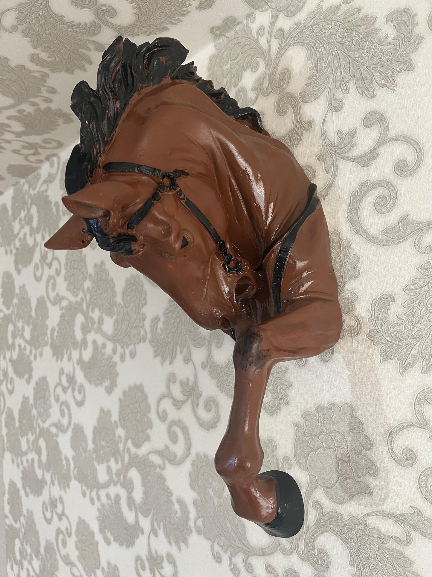Horse Head Wall Sculpture, Horse Head Wall Decor , Equestrian Wall Decor, Gift For Horse Lovers, Horse Wall Sculpture, Horse Wall Decor