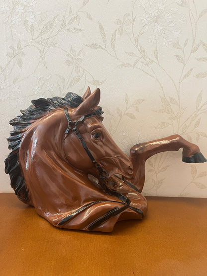 Horse Head Wall Sculpture, Horse Head Wall Decor , Equestrian Wall Decor, Gift For Horse Lovers, Horse Wall Sculpture, Horse Wall Decor