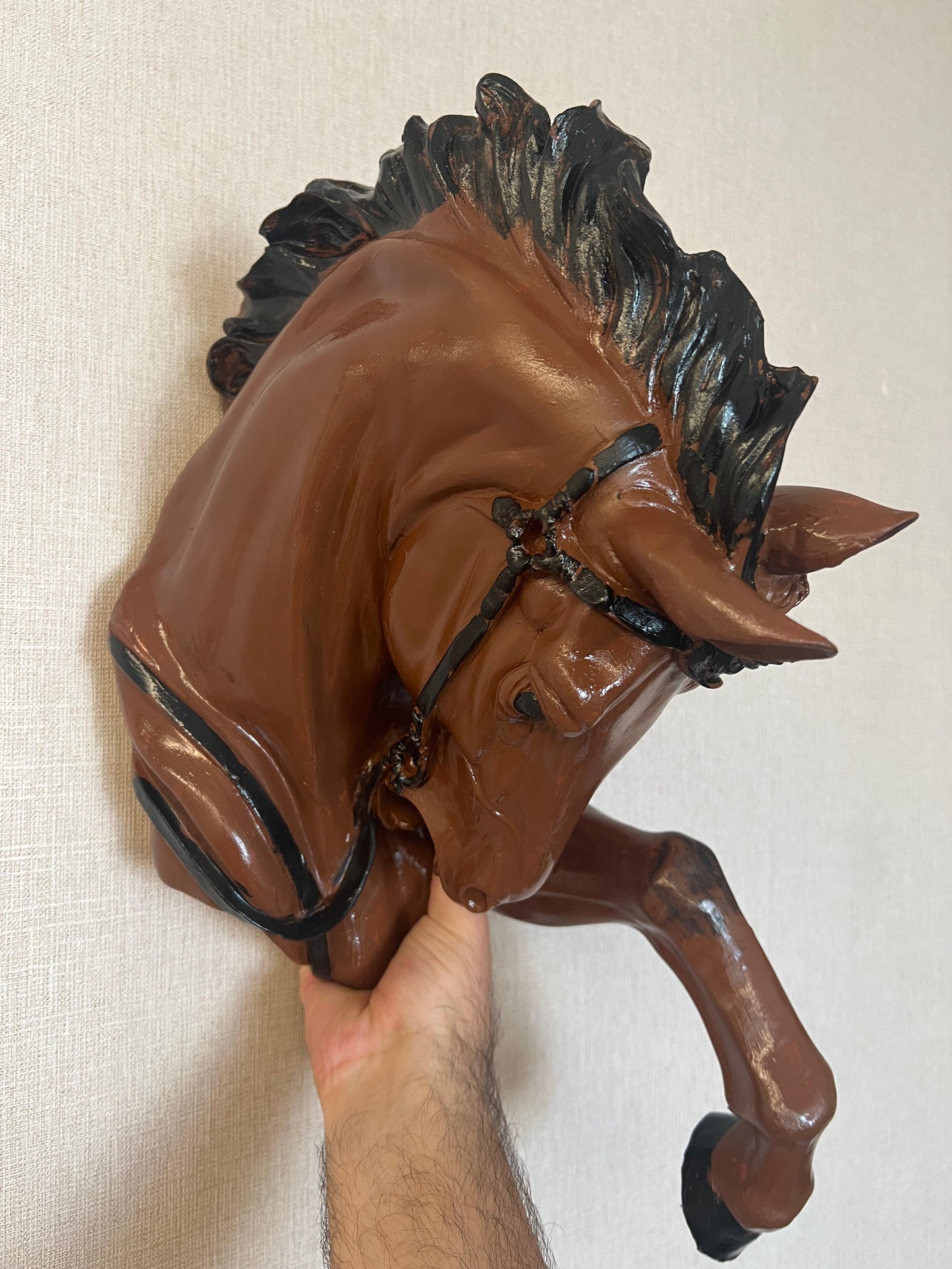 Horse Head Wall Sculpture, Horse Head Wall Decor , Equestrian Wall Decor, Gift For Horse Lovers, Horse Wall Sculpture, Horse Wall Decor
