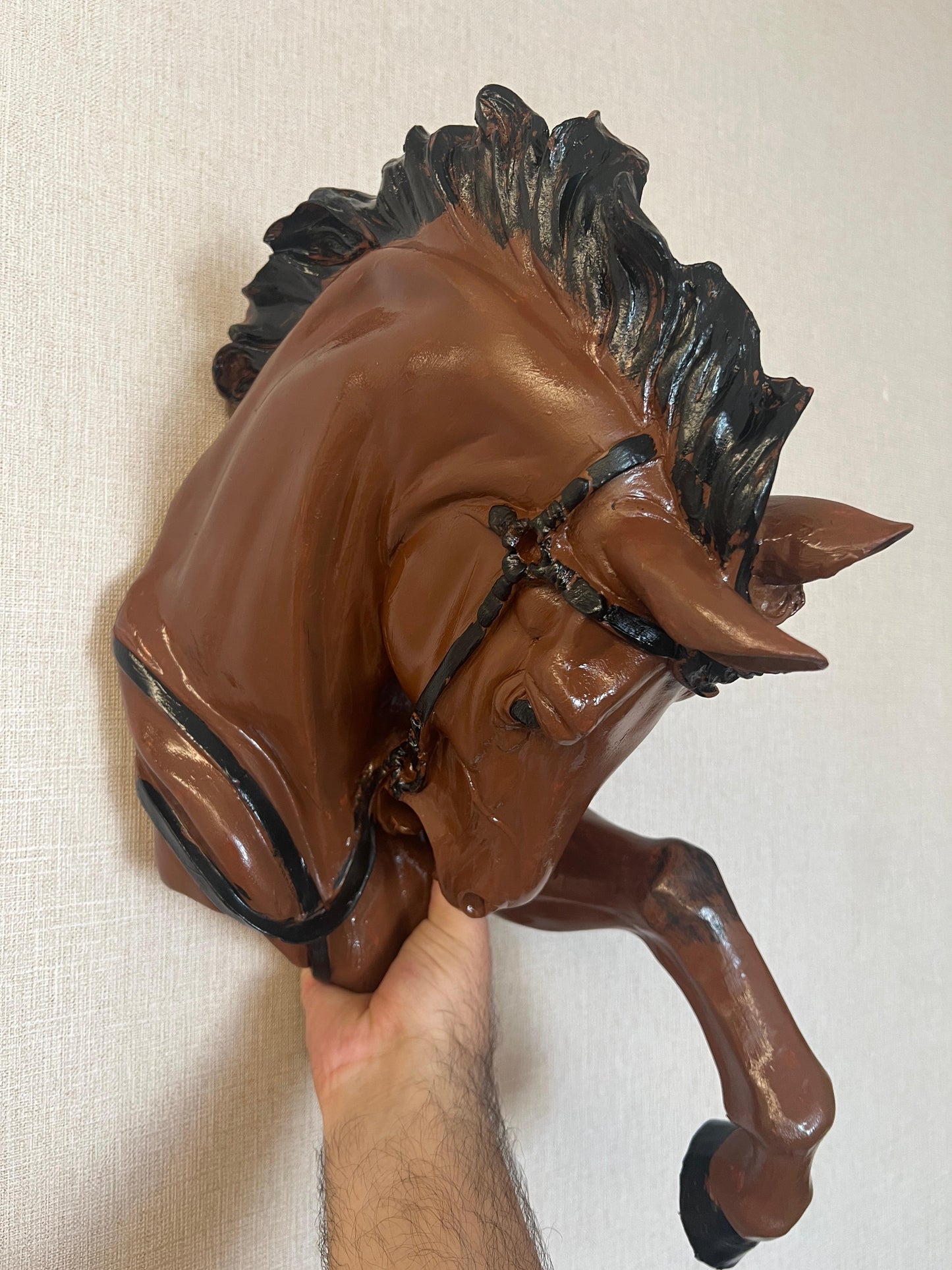 Horse Head Wall Sculpture, Horse Head Wall Decor , Equestrian Wall Decor, Gift For Horse Lovers, Horse Wall Sculpture, Horse Wall Decor