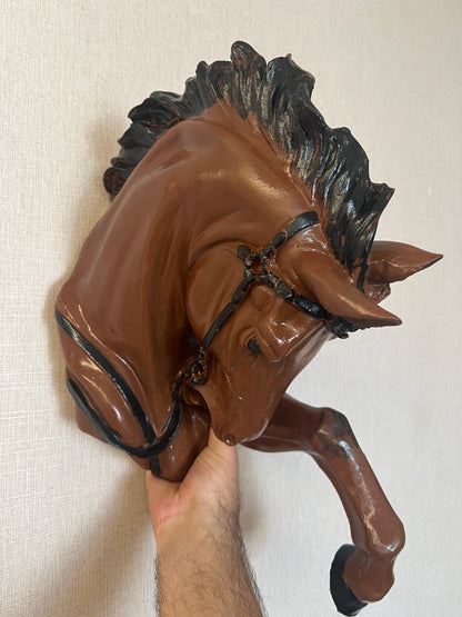 Horse Head Wall Sculpture, Horse Head Wall Decor , Equestrian Wall Decor, Gift For Horse Lovers, Horse Wall Sculpture, Horse Wall Decor