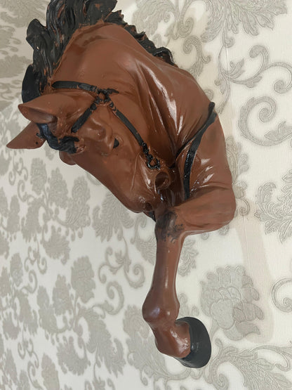 Horse Head Wall Sculpture, Horse Head Wall Decor , Equestrian Wall Decor, Gift For Horse Lovers, Horse Wall Sculpture, Horse Wall Decor