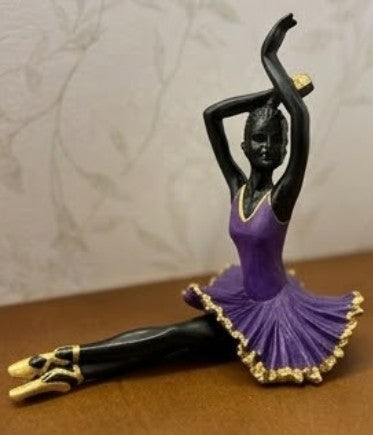 Handgefertigte Balletttänzerin-Statue, Ballerina-Skulptur, Balletttänzerin-Tischdekoration, Dekorative Ballerina-Figur als Geschenk, Ballett-Dekor, Ballerina-Dekor, Ballerina-Statue