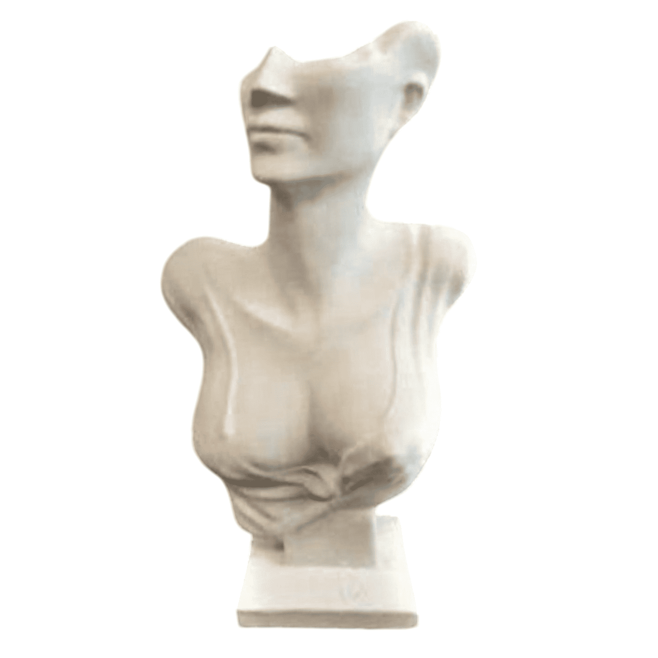 Handmade Abstract Woman Bust, Modern Female Sculpture, Unique Bust Statue, Handmade Female Bust Sculpture, Abstract Woman Statue, Woman Bust