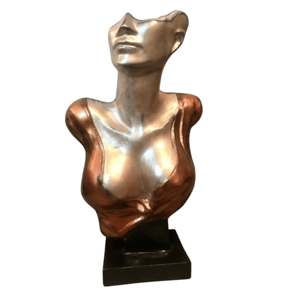 Handmade Abstract Woman Bust, Modern Female Sculpture, Unique Bust Statue, Handmade Female Bust Sculpture, Abstract Woman Statue, Woman Bust