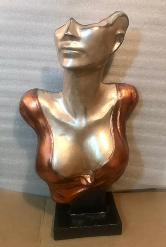 Handmade Abstract Woman Bust, Modern Female Sculpture, Unique Bust Statue, Handmade Female Bust Sculpture, Abstract Woman Statue, Woman Bust