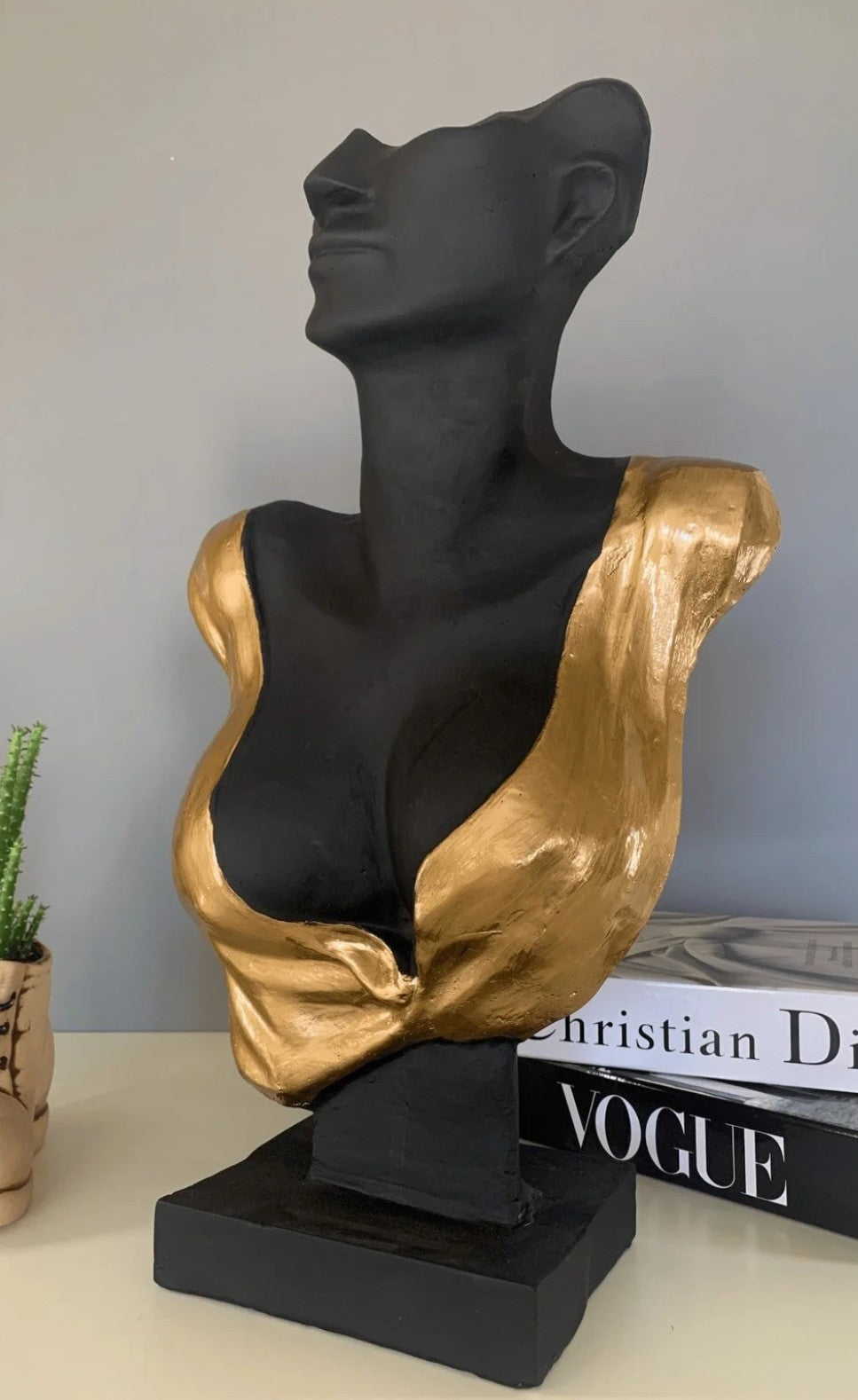 Handmade Abstract Woman Bust, Modern Female Sculpture, Unique Bust Statue, Handmade Female Bust Sculpture, Abstract Woman Statue, Woman Bust
