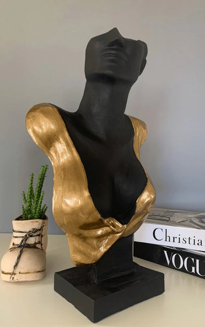 Handmade Abstract Woman Bust, Modern Female Sculpture, Unique Bust Statue, Handmade Female Bust Sculpture, Abstract Woman Statue, Woman Bust
