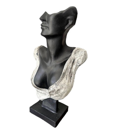 Handmade Abstract Woman Bust, Modern Female Sculpture, Unique Bust Statue, Handmade Female Bust Sculpture, Abstract Woman Statue, Woman Bust