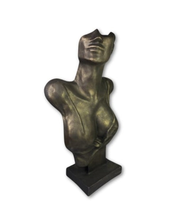 Handmade Abstract Woman Bust, Modern Female Sculpture, Unique Bust Statue, Handmade Female Bust Sculpture, Abstract Woman Statue, Woman Bust