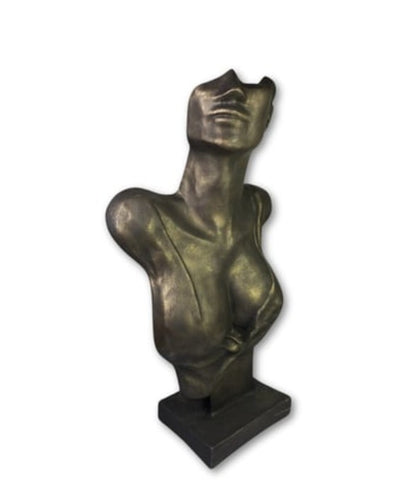 Handmade Abstract Woman Bust, Modern Female Sculpture, Unique Bust Statue, Handmade Female Bust Sculpture, Abstract Woman Statue, Woman Bust