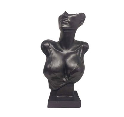 Handmade Abstract Woman Bust, Modern Female Sculpture, Unique Bust Statue, Handmade Female Bust Sculpture, Abstract Woman Statue, Woman Bust